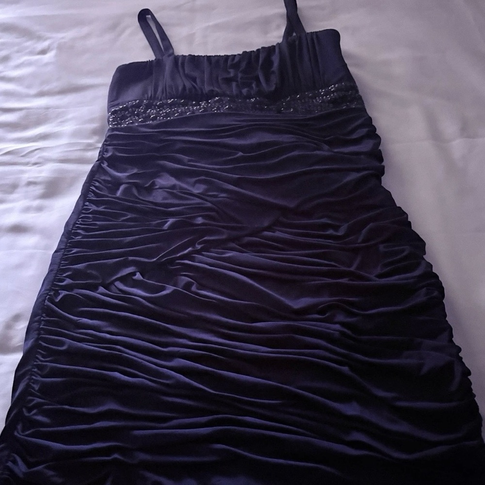 R&M Richards Deep Purple Dress